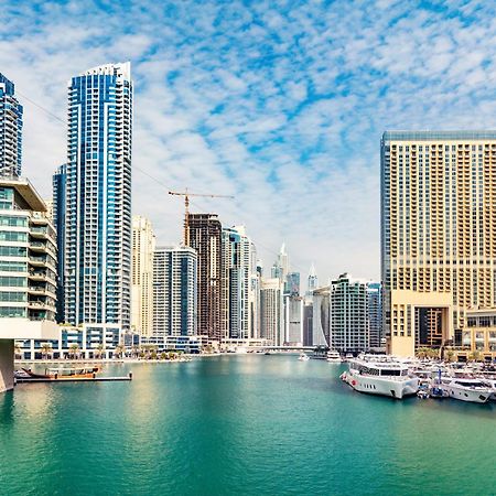 Serenity View: Modern 1BR in Dubai Marina Exterior photo