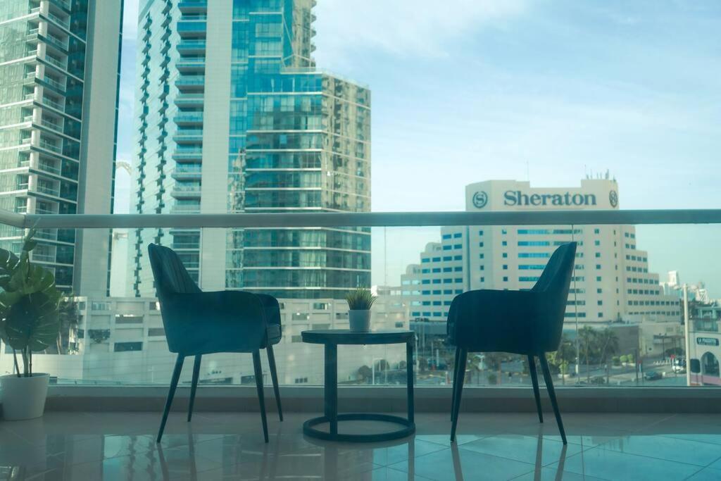 Serenity View: Modern 1BR in Dubai Marina Exterior photo
