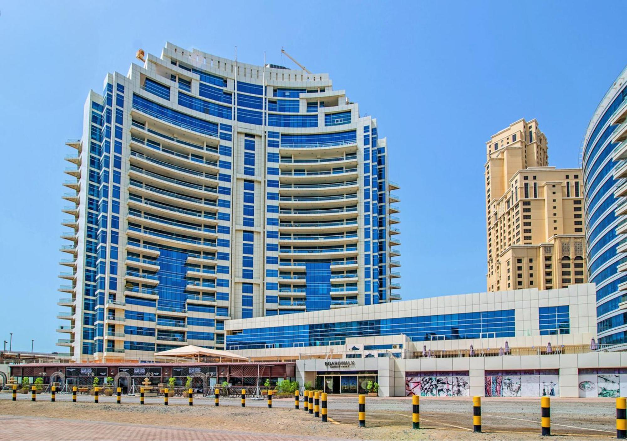Serenity View: Modern 1BR in Dubai Marina Exterior photo